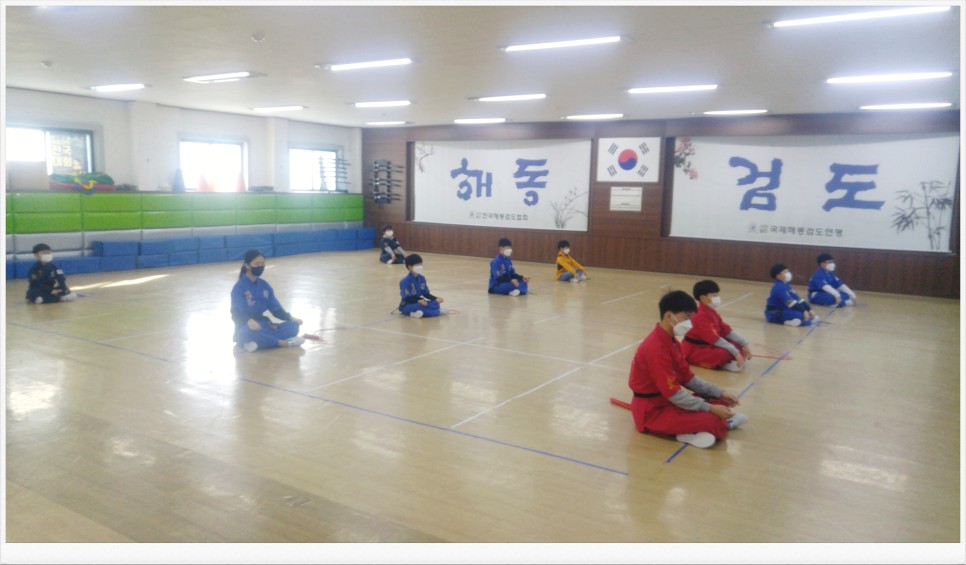  해동검도 염주검도관 - 2021년 1월 14일, 수련일지