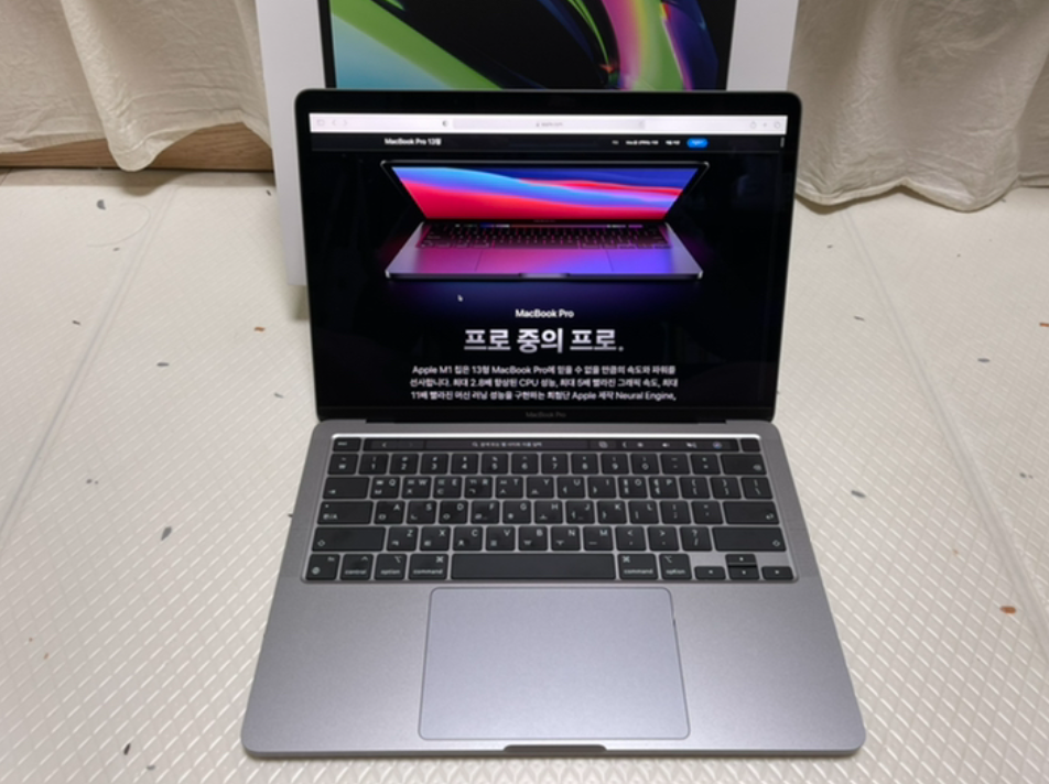  Apple 2020 맥북 프로 13 에어랑은 다릅니다.! 구매후기