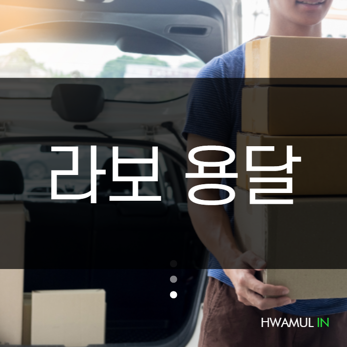  라보퀵 화물운송라보용달 실제로 이동해볼까? (feat. 소형이사 원룸이사)