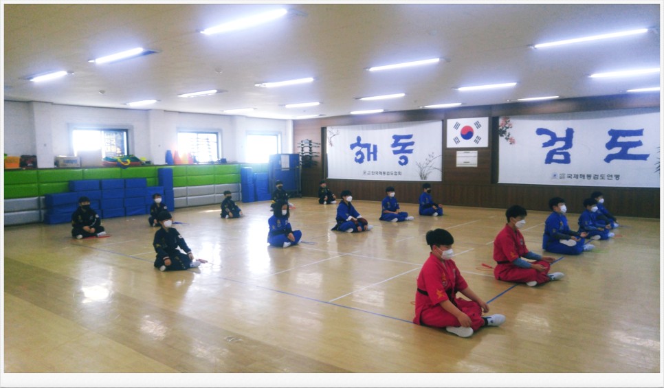  해동검도 염주검도관 - 2021년 2월 3일, 수련일지
