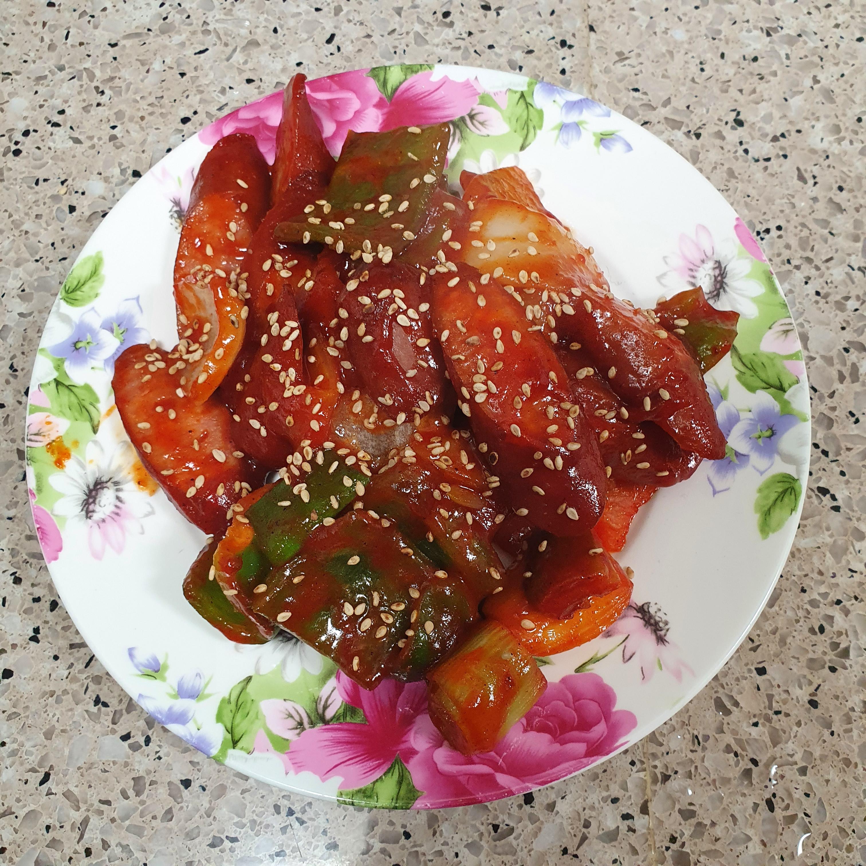  소세지야채볶음 만들기 간단한 쏘야 황금레시피를 알려드릴게요!