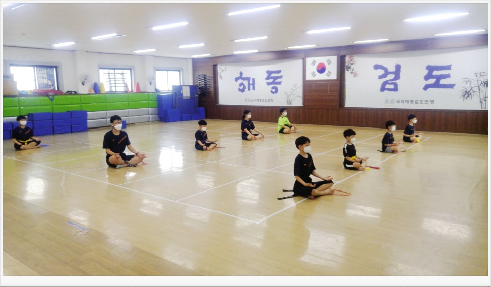  해동검도 염주검도관 - 2021년 6월 10일, 수련일지