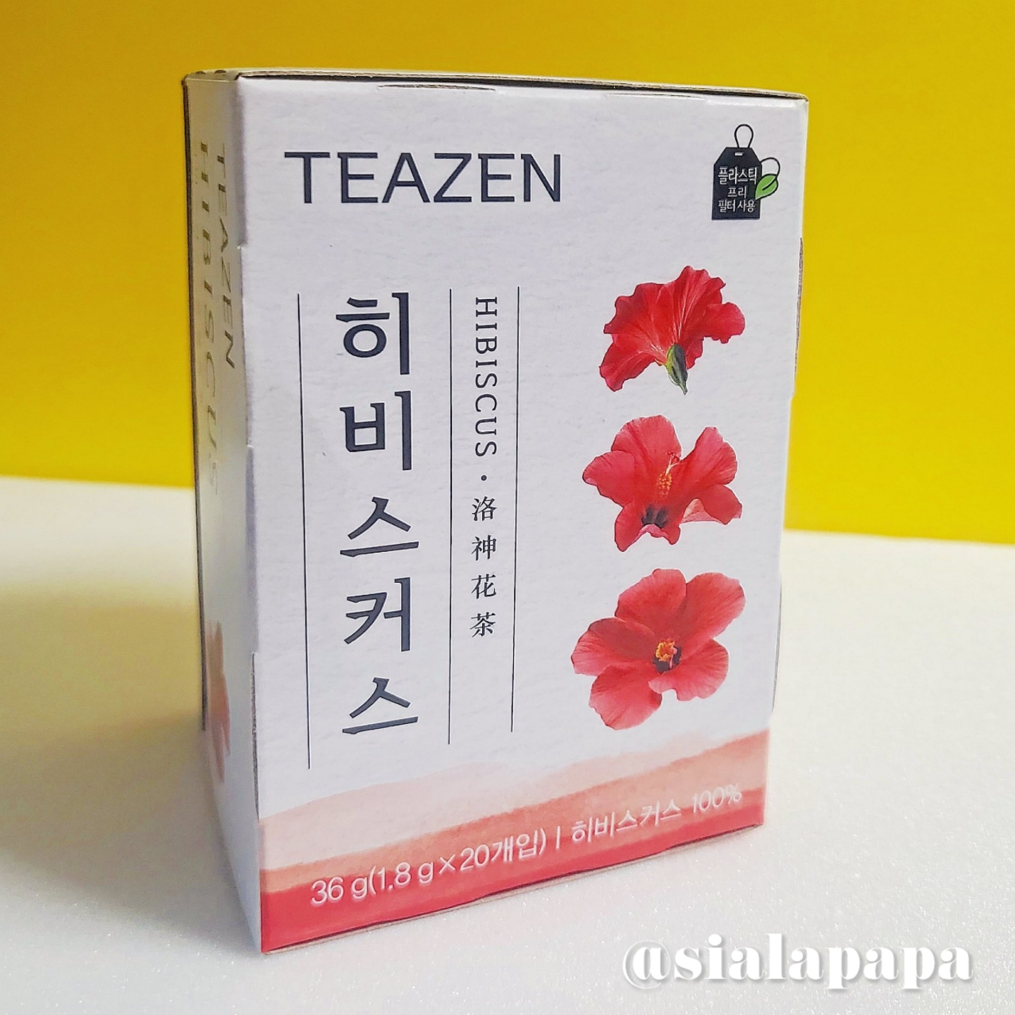  히비스커스 차 성분 효능 부작용 티젠 티백 간편하게 마시기