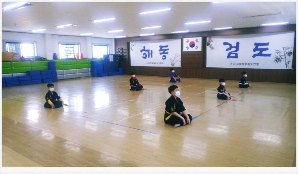  해동검도 염주검도관 - 2021년 4월 19일, 수련일지