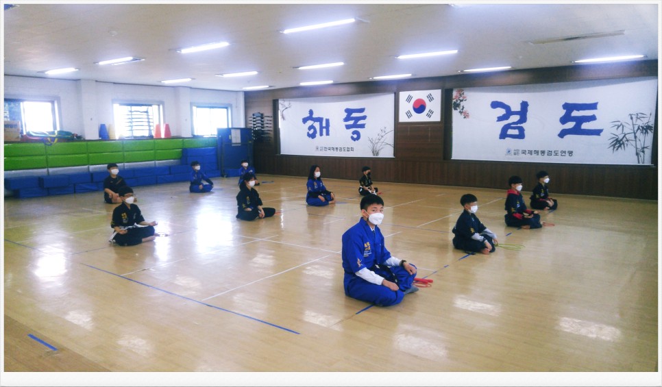  해동검도 염주검도관 - 2021년 4월 20일, 수련일지