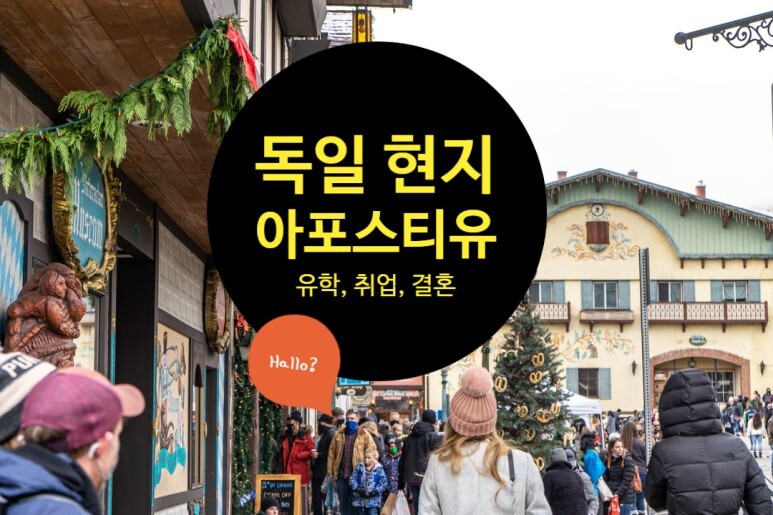 독일 현지 아포스티유 무엇이든 물어보세요! | 유학 | 취업 | 사업 | 이민 | 결혼 | 서류 준비 | 빠른 대행