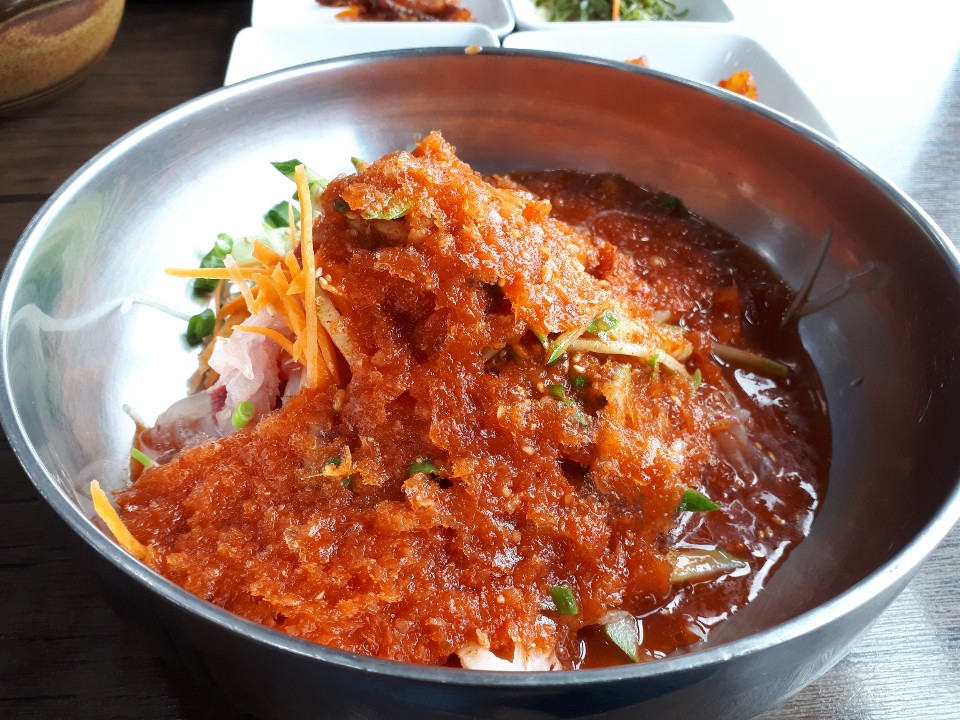  동해 물회 맛있는곳 묵호항 맛집