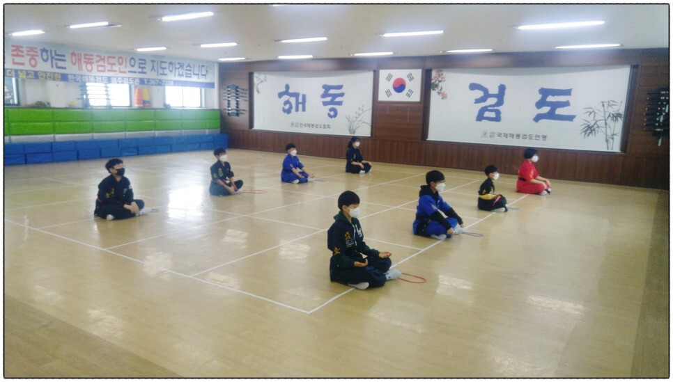  해동검도 수련일지, 2022년 2월 22일(화)