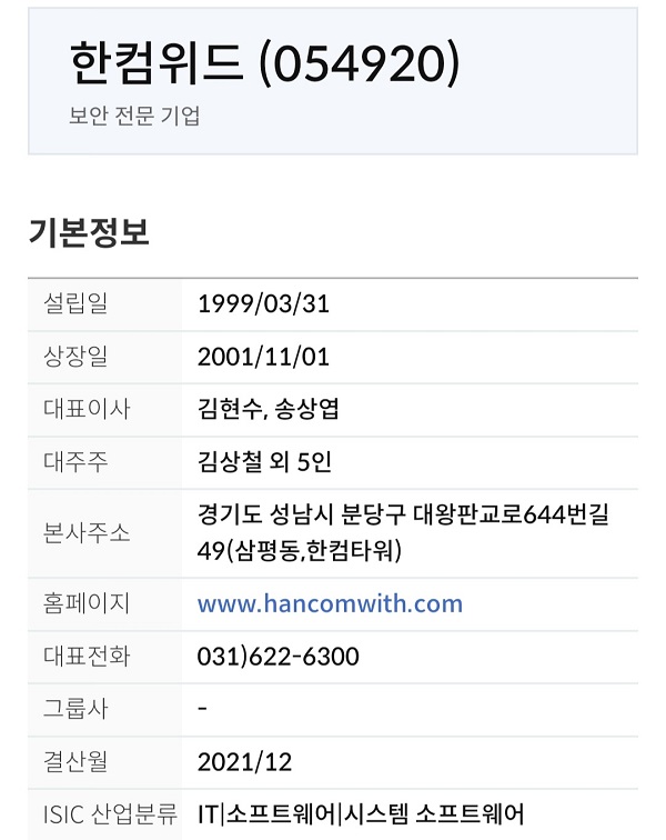  한컴위드 주가전망 AI챗봇 관련 챗GPT 수혜주 상한가 이유