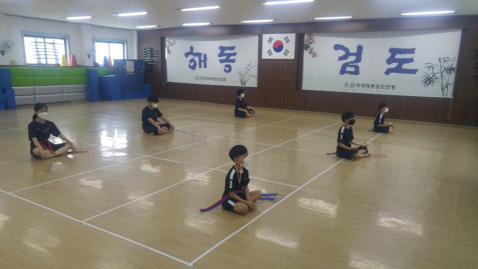  해동검도 염주검도관 - 2021년 7월 16일, 수련일지