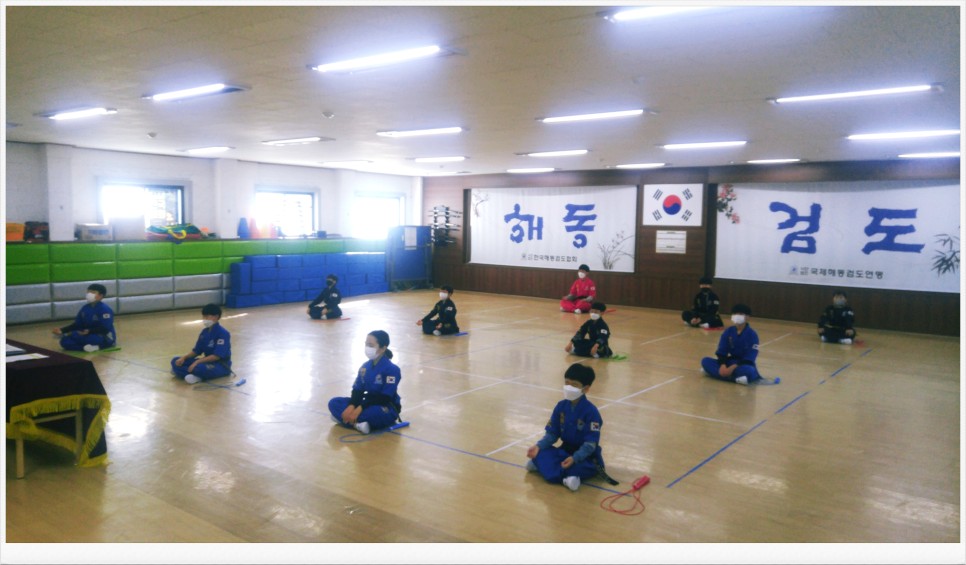  해동검도 염주검도관 - 2021년 1월 29일, 수련일지