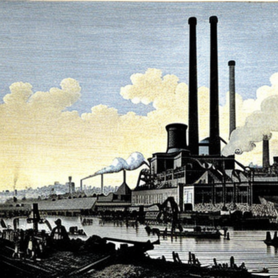 산업혁명의 시작을 알린 영국. 부작용을 겪은 후 발전한 세계.
