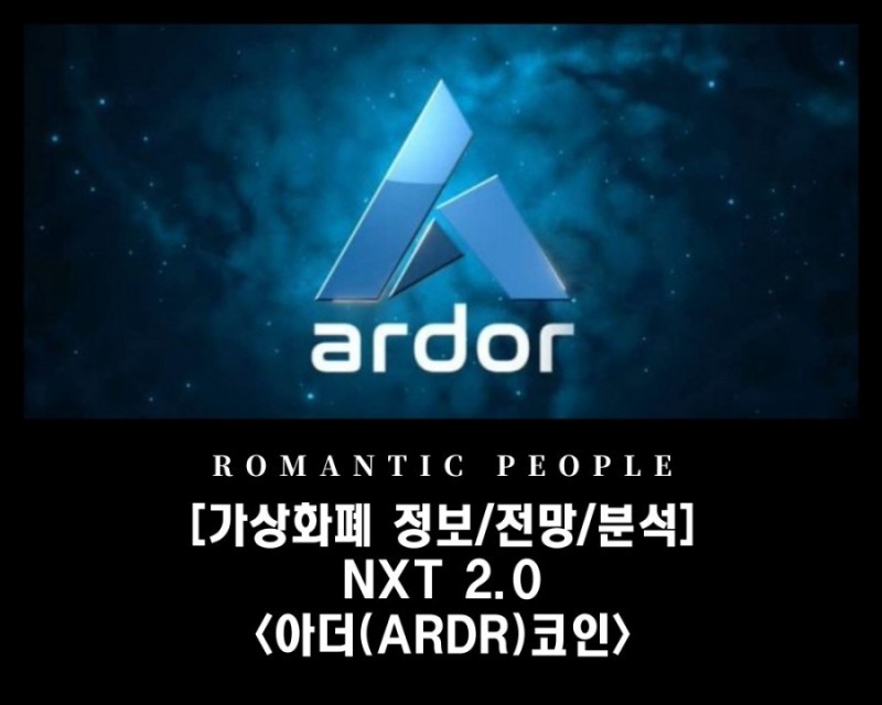  [암호화폐 정보] BaaS 블록체인 플랫폼 NXT2.0 [아더(ARDR)코인]