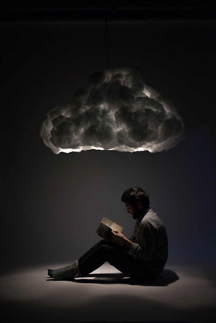 폭신한 감성의 구름 조명램프 - 감성인테리어