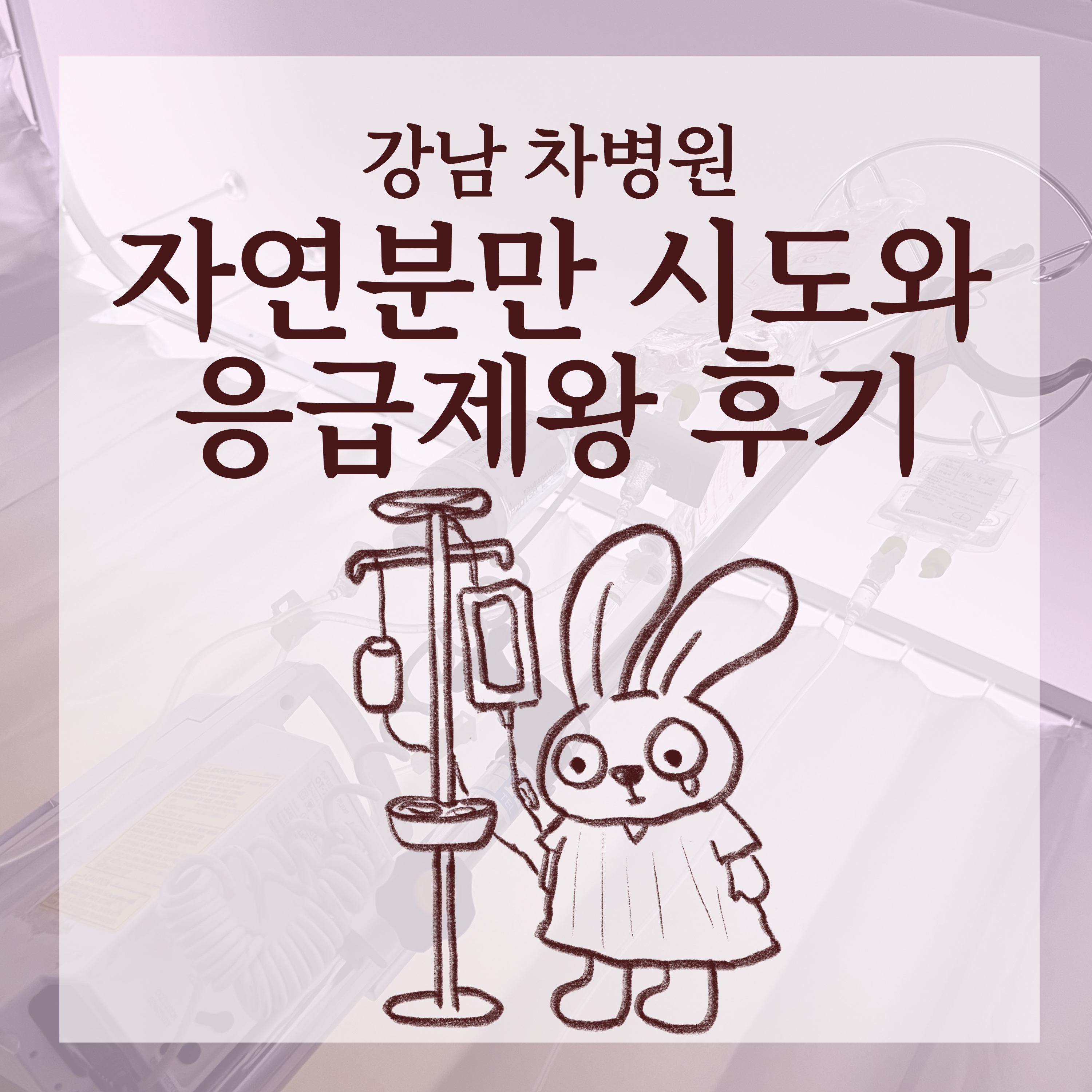 [강남차병원] 자연분만시도 응급제왕수술 후기