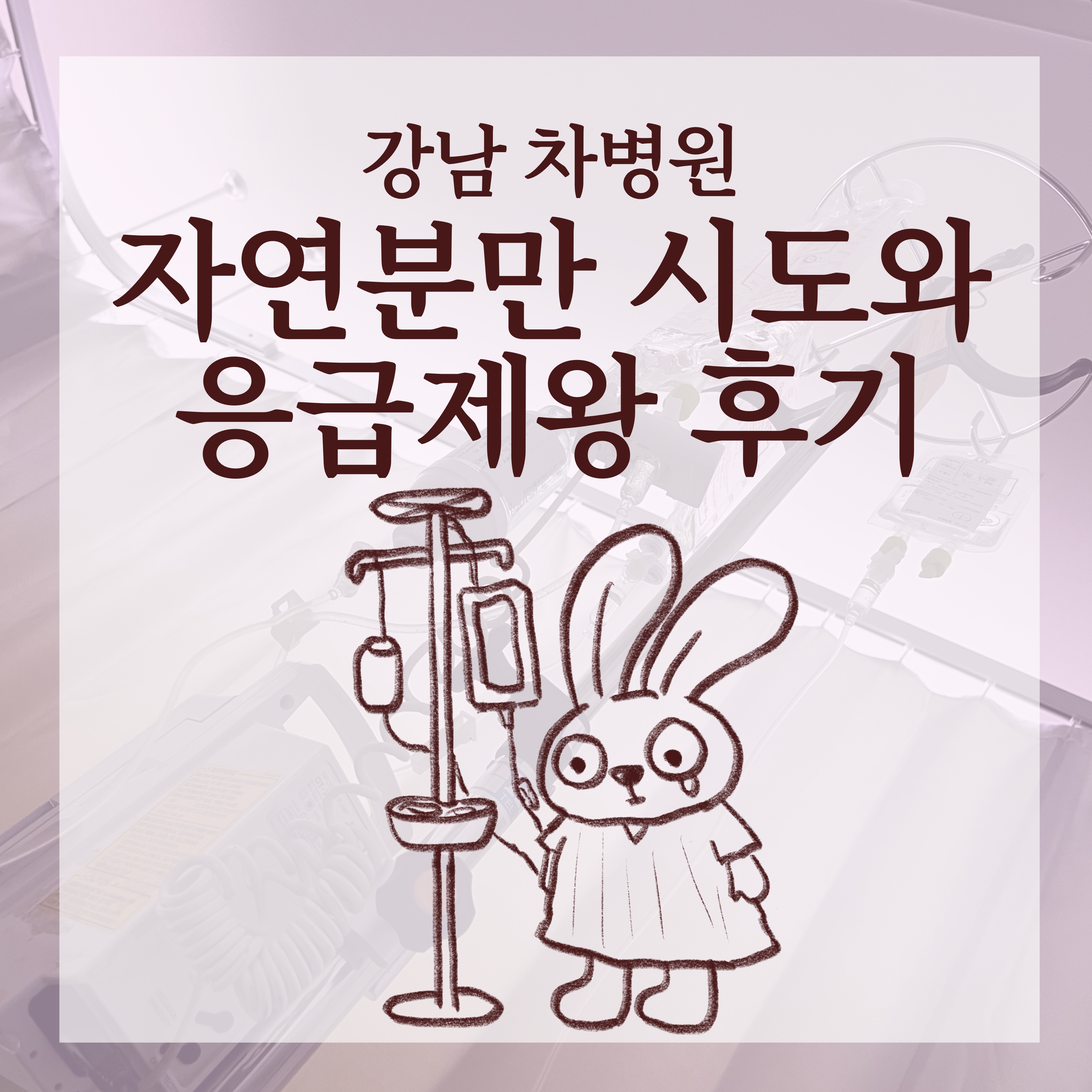  [강남차병원] 자연분만시도 응급제왕수술 후기
