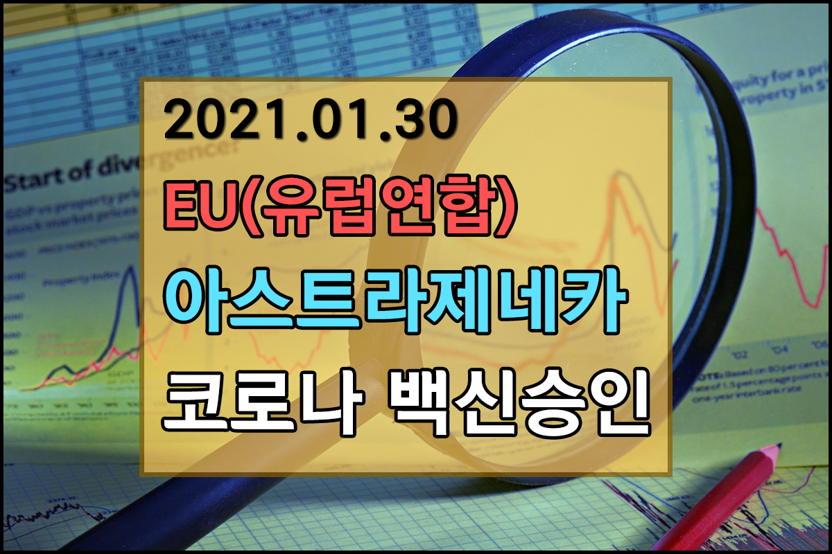  EU(유럽연합), 아스트라제네카 코로나19 백신 공식 승인 3번째 백신 관련주식은???