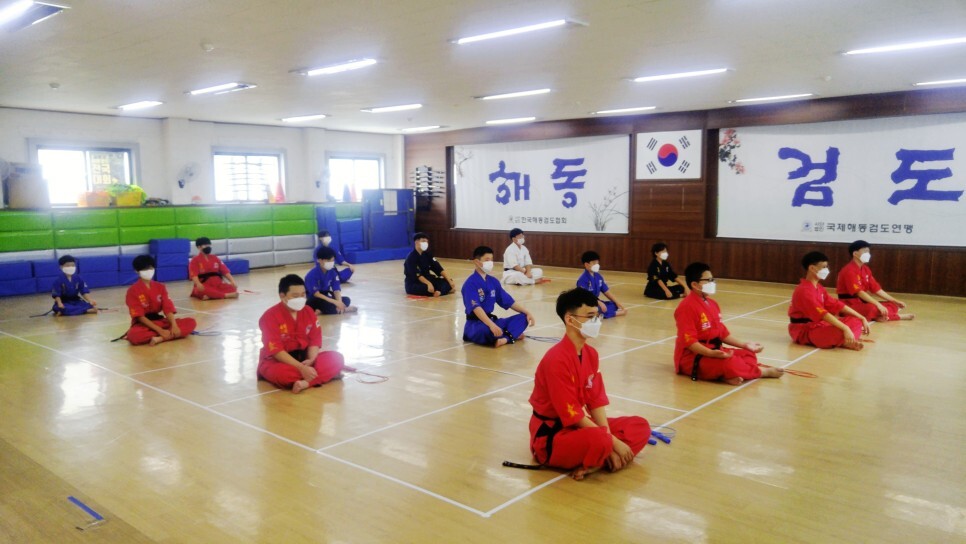  해동검도 염주검도관, 2021년 7월 24일 주말특별수련일지