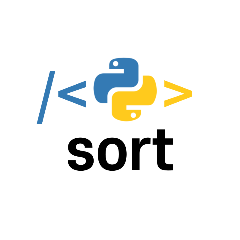 [Python] 정렬 메서드 sort()에 관한 모든 것