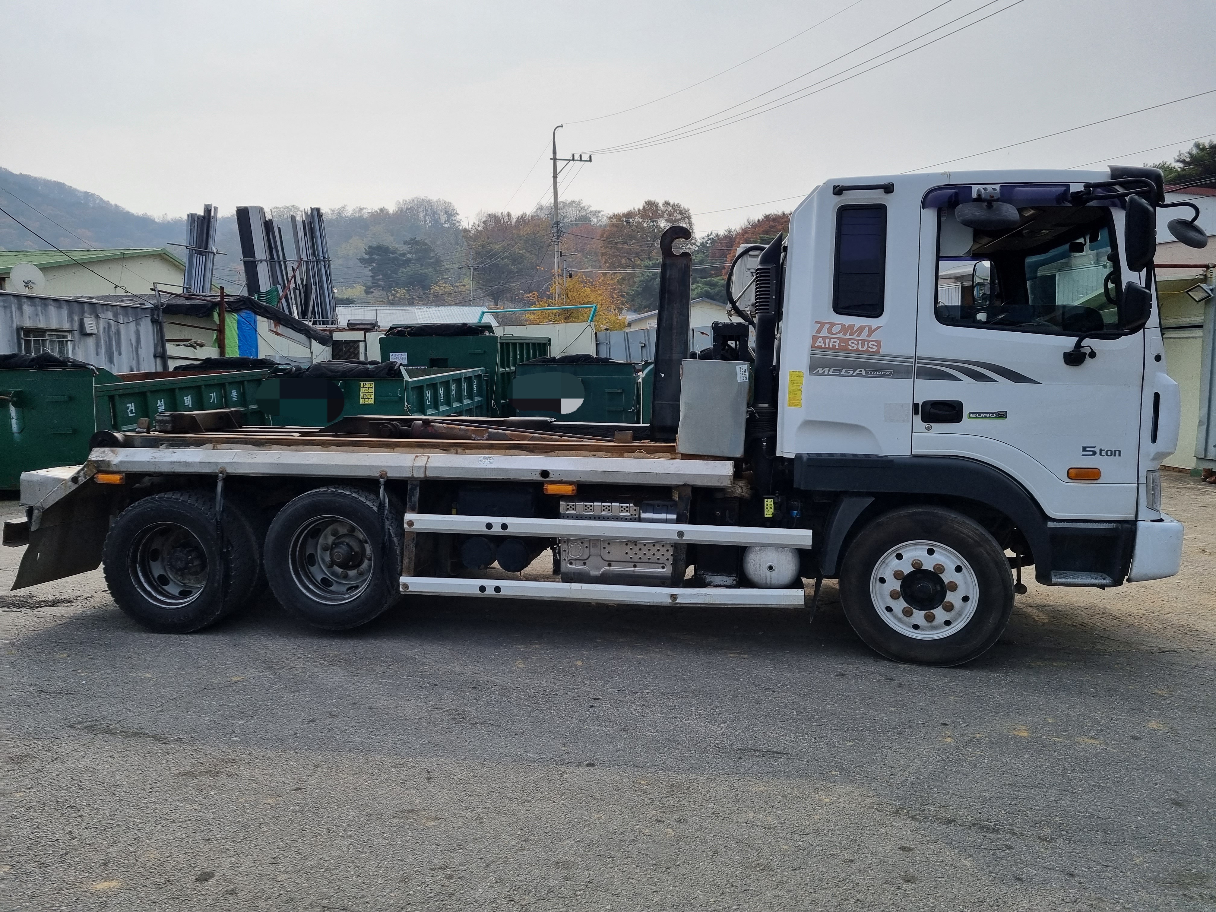  5톤암롤 6.5톤암롤 5톤축암롤 16년6월 축암롤 신영특장암롤 특트럭 www.specialtruck.co.kr
