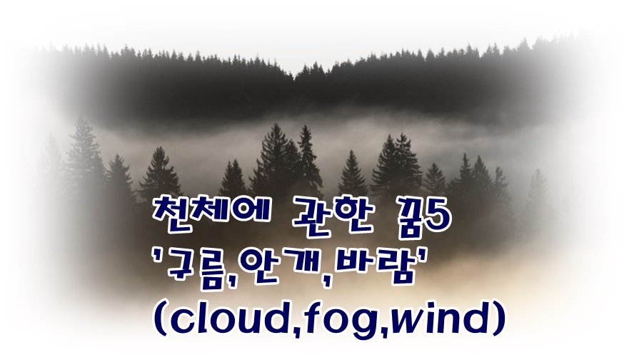 [무료꿈해몽]천체에 관한 꿈5-구름,안개,바람;구름걷히는꿈,구름-용꿈,안개걷히는꿈,안개낀꿈,안개로덮힌꿈,건센바람꿈,파도치는꿈,강풍,돌풍,바람불어상쾌한꿈 등