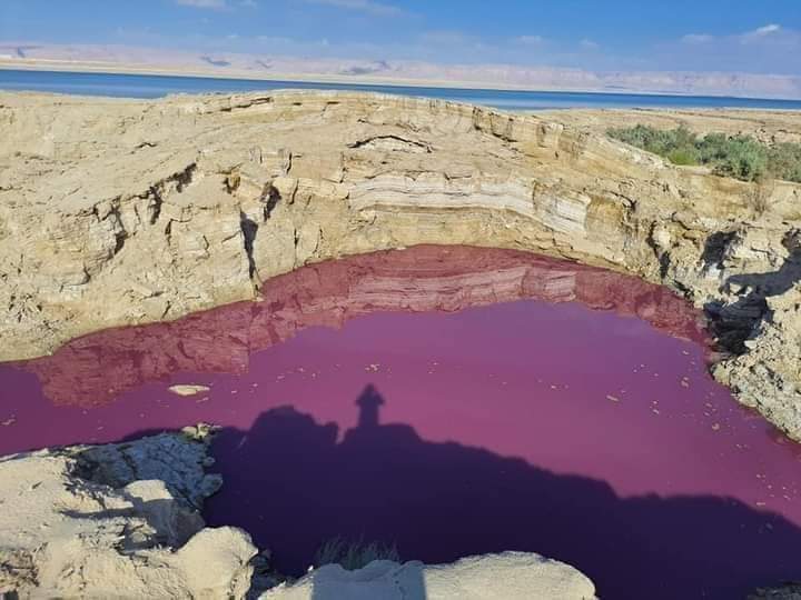  피로 물들어가고 있는 사해(Dead Sea)