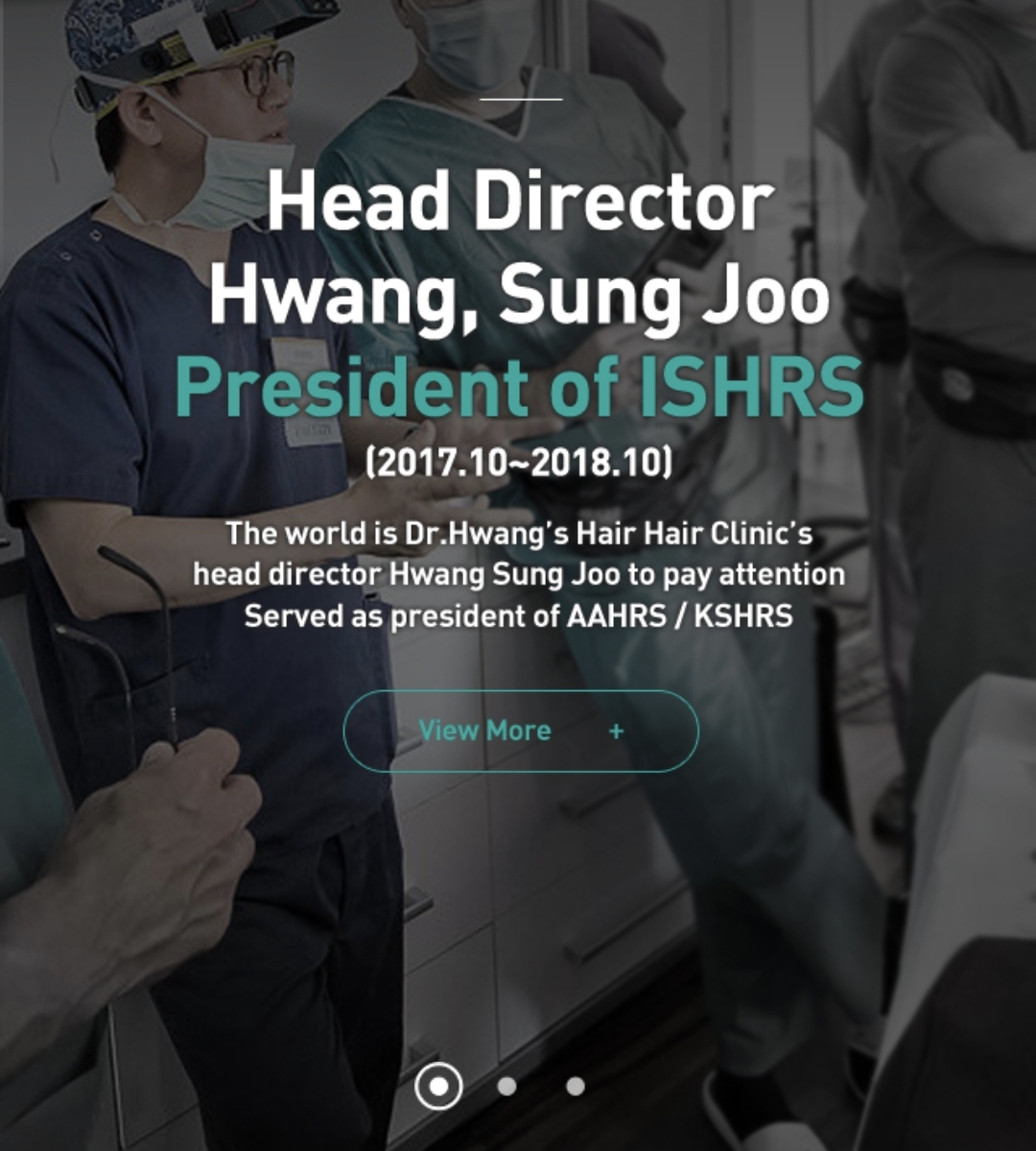 introduce to Dr. Hwang's Hair Transplant Clinic in Gangnam, Seoul(황성주털털 강남 모발이식 클리닉 소개)