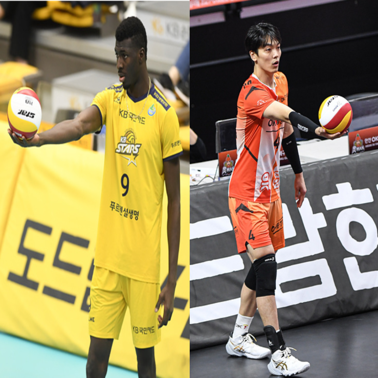  남자배구 KB손해보험 OK금융그룹 12월2일 경기예상(케이타 김정호 황택의 레오 조재성 곽명우)