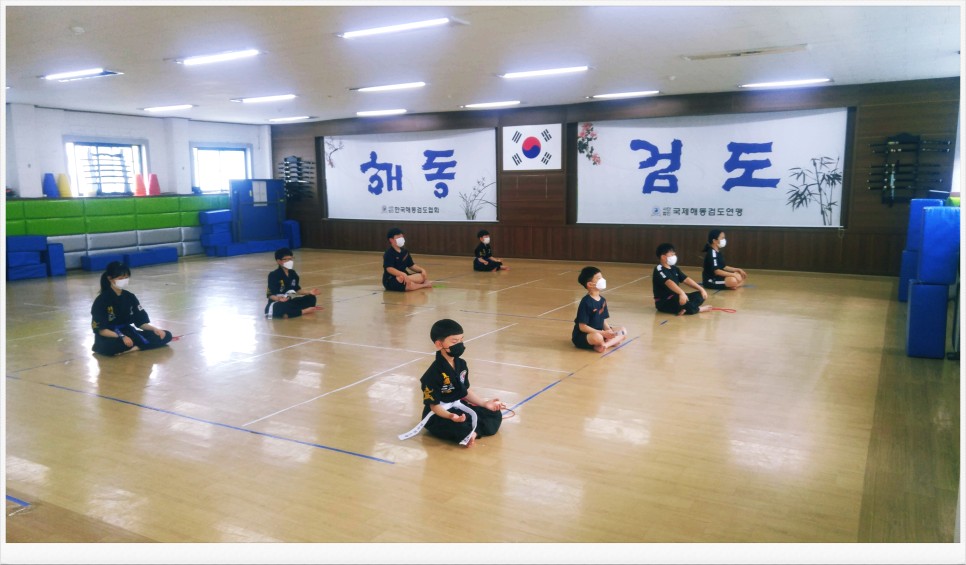  해동검도 염주검도관 - 2021년 4월 23일, 수련일지