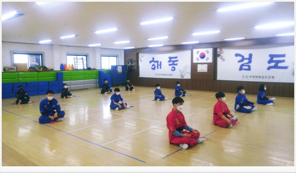 해동검도 염주검도관 - 2021년 1월 26일, 수련일지
