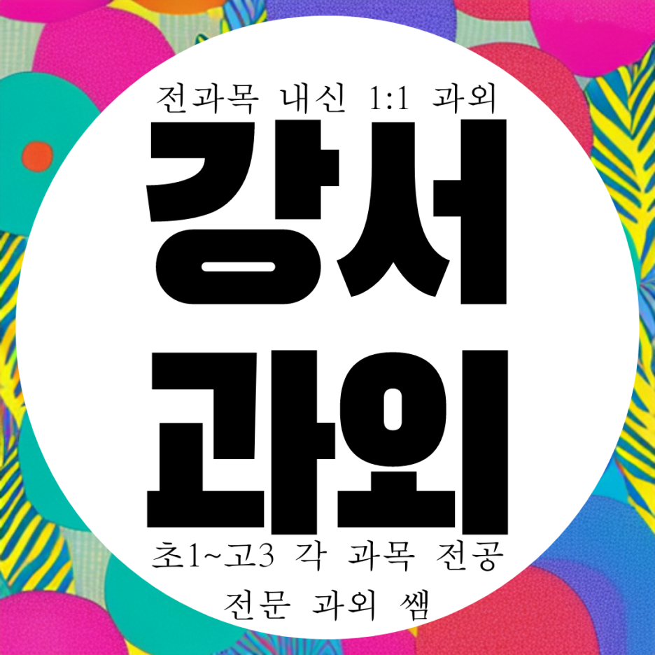  강서구 내발산 전과목 방문 과외. 우장산 명덕여고 내신 명덕고 전문. 국영수 일대일 내발산동 과외.