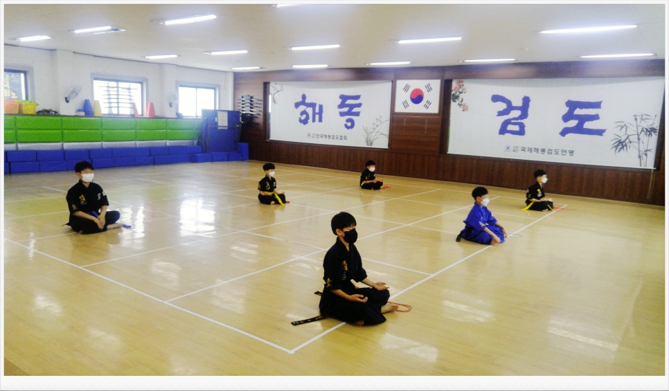 해동검도 염주검도관 - 2021년 6월 24일, 수련일지