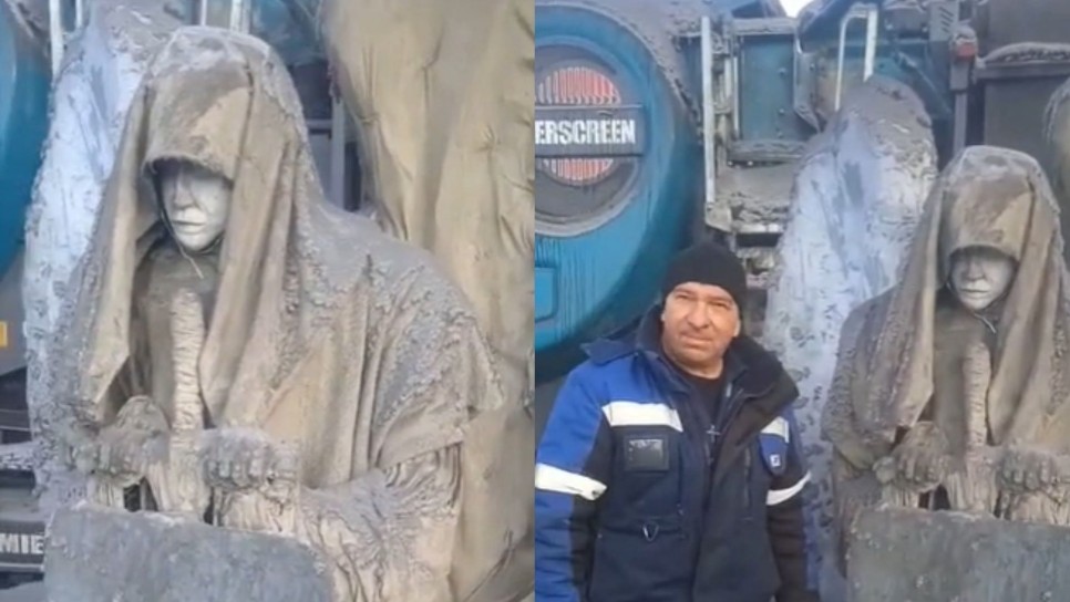 러시아에서 발견된 타락천사 동상은 기획된 것