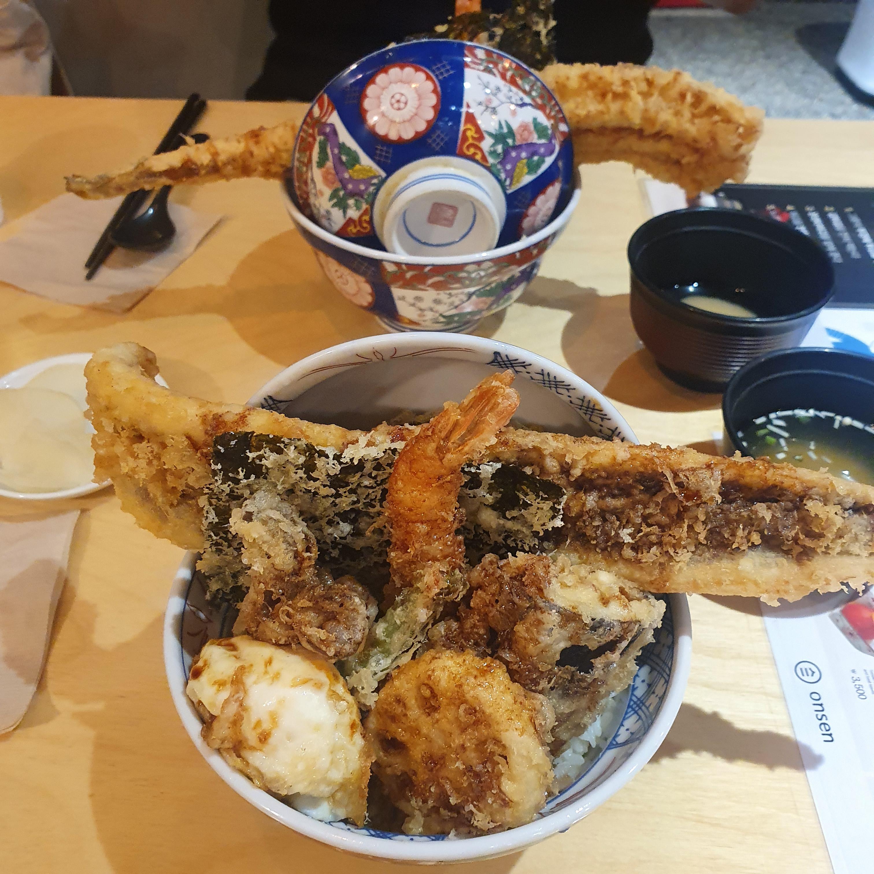  종로/광화문 맛집 리뷰 : 프리미엄 텐동(일본식튀김덮밥) 전문, '온센 광화문점'