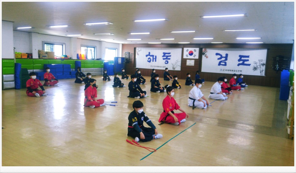  해동검도 염주검도관 - 2021년 2월 27일, 주말특별수련일지