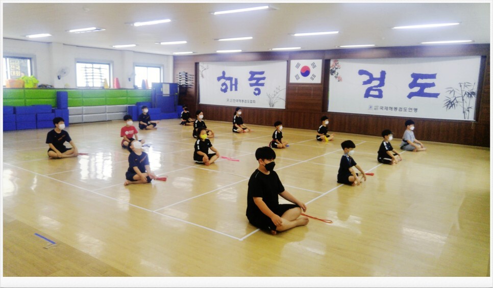  해동검도 염주검도관 - 2021년 7월 23일, 수련일지