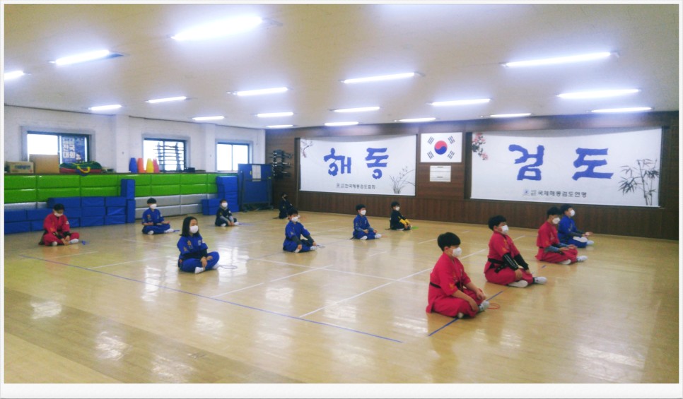  해동검도 염주검도관 - 2021년 1월 22일, 수련일지