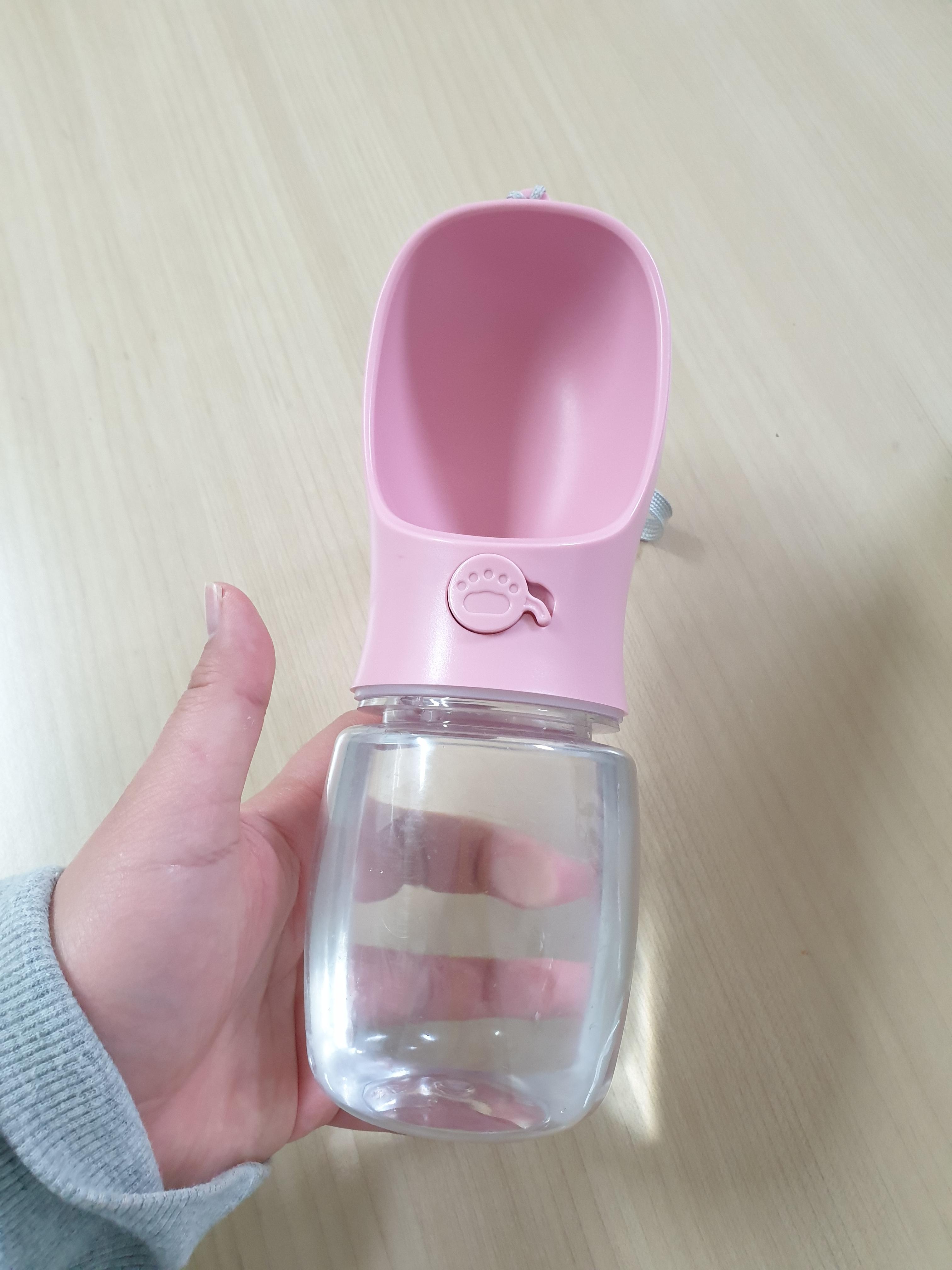  강아지 산책 물통 딩동펫 버튼식 물통 추천