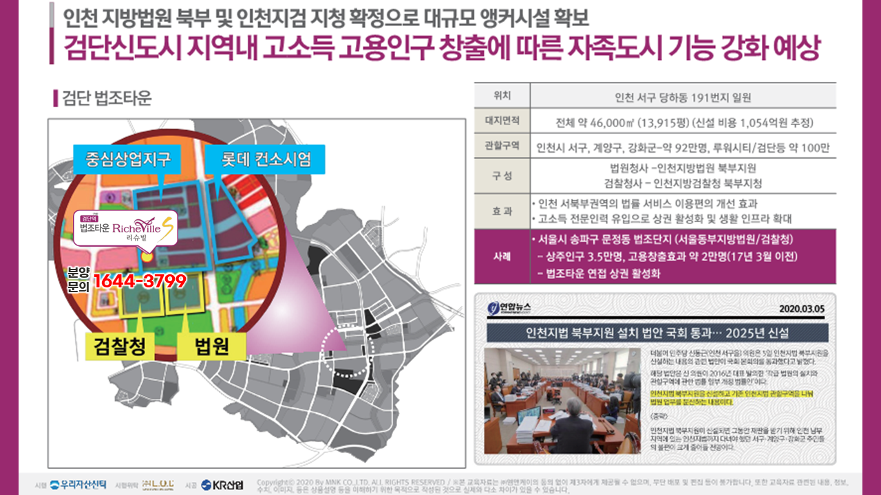  검단역 법조타운 리슈빌S 오피스텔 2022년 임인년 검단신도시 분양일정