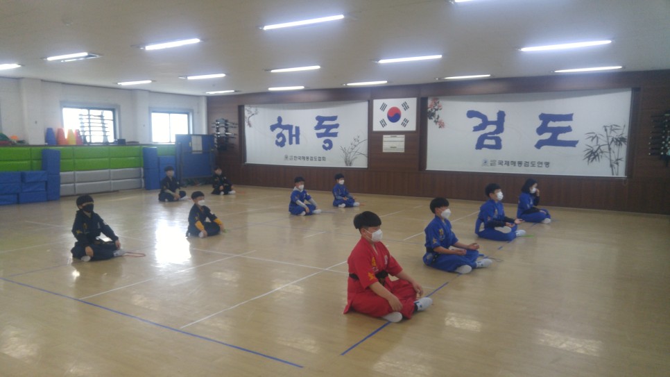  해동검도 염주검도관 - 2021년 1월 27일, 수련일지
