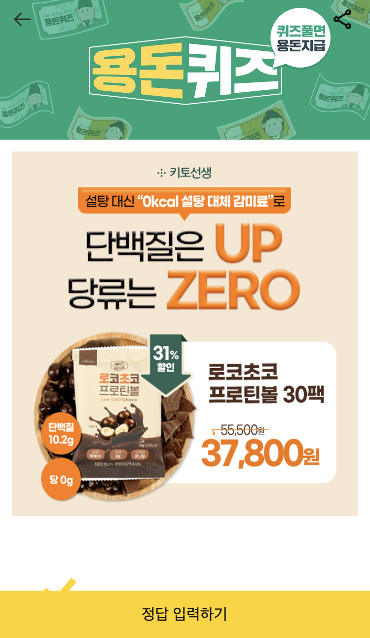  캐시닥 - 키토선생 로코초코 프로틴볼