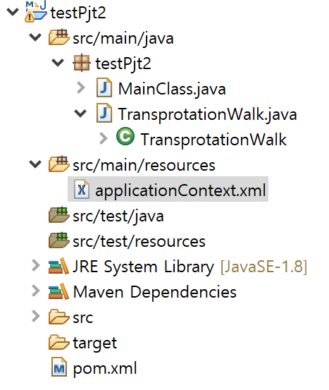  Java (Spring) : maven project  생성
