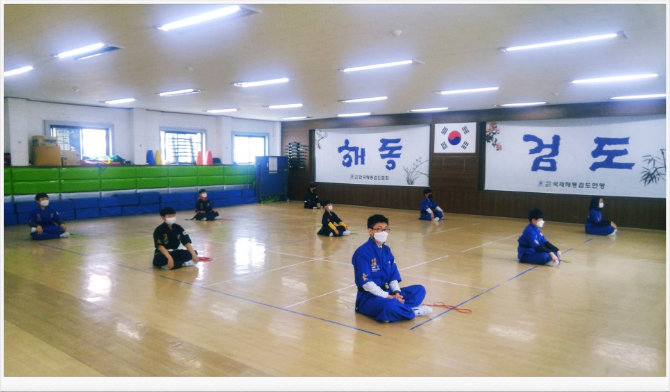  해동검도 염주검도관 - 2021년 4월 1일, 수련일지