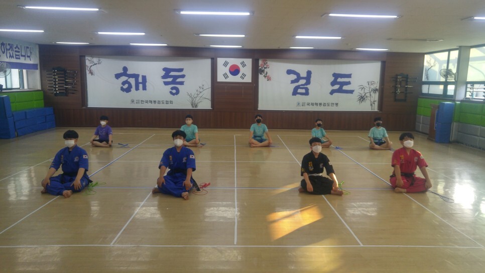  염주해동검도 - 제180차 정기승급심사