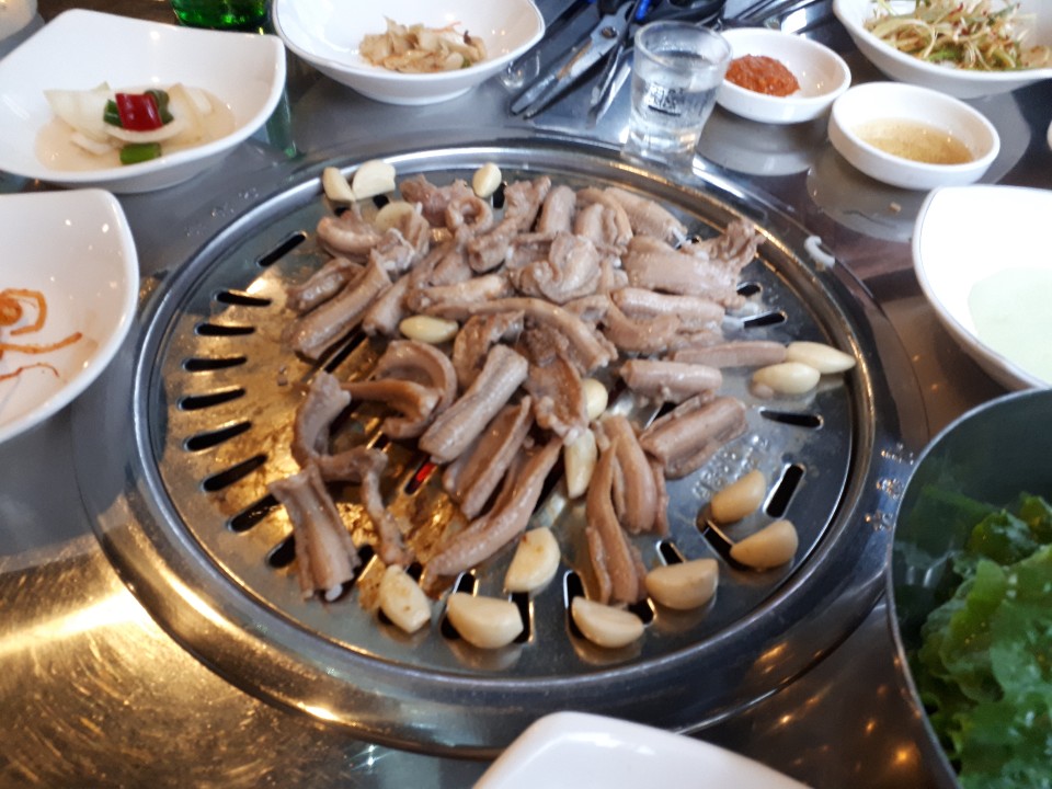 대전 꼼장어 맛집 뒷고기가 함께 땡길때 월평동 도축장 뒷고기