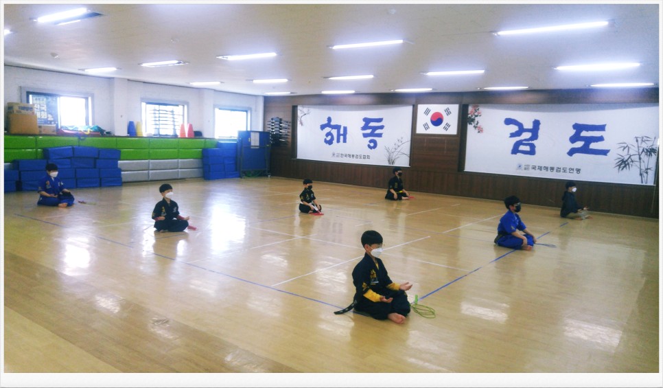  해동검도 염주검도관 - 2021년 4월 7일, 수련일지