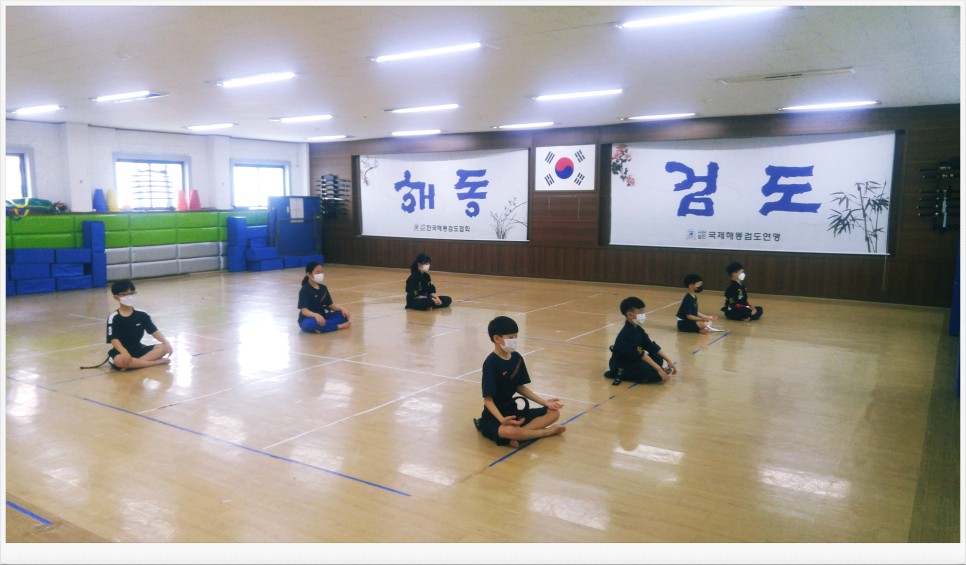  해동검도 염주검도관 - 2021년 4월 22일, 수련일지