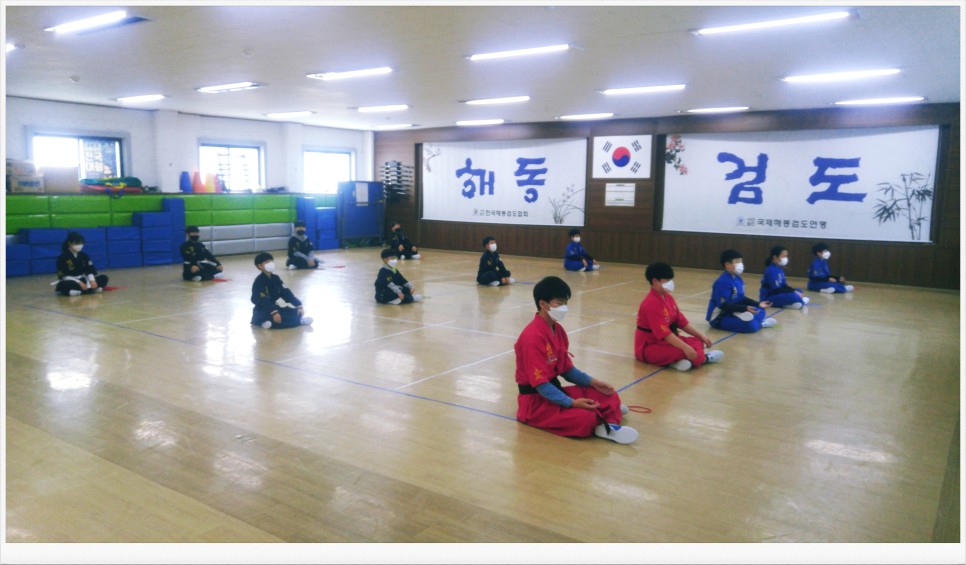  해동검도 염주검도관 - 2021년 2월 23일, 수련일지
