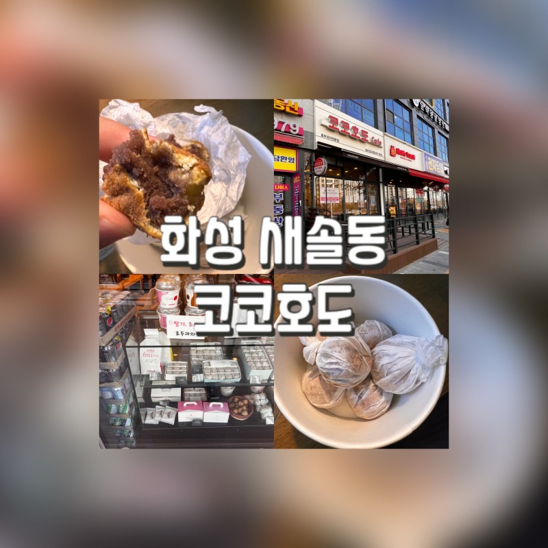  코코호도 송산신도시에서 선물용으로 좋았던 안산 호두과자 후기