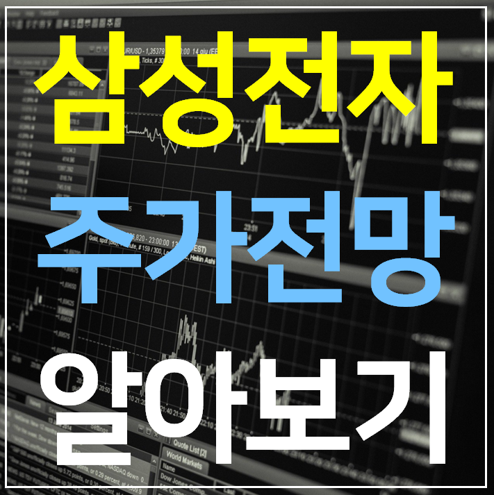  삼성전자 주가전망 (이동평균선으로 알아보기)